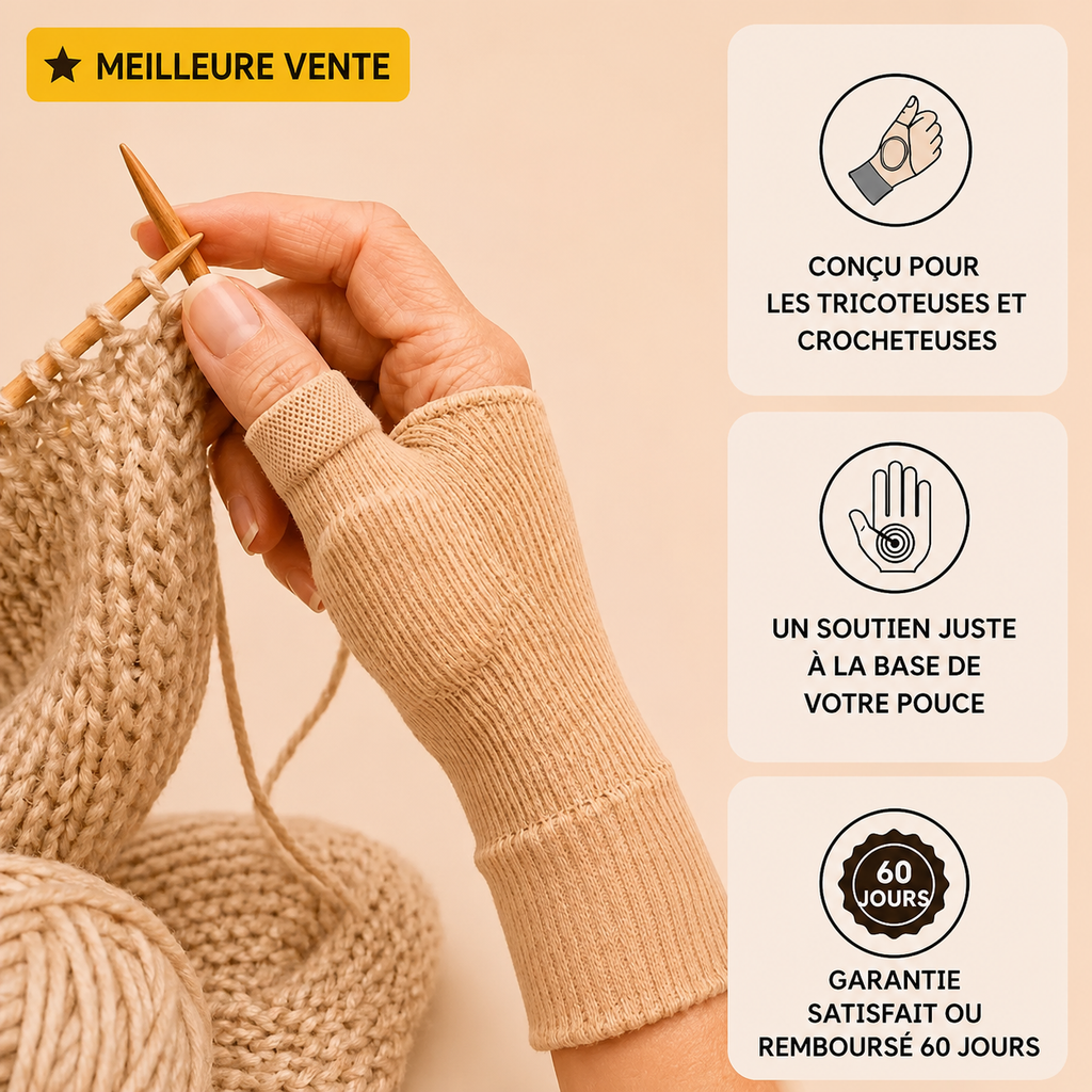 Knitter's Thumb Stabiliser
