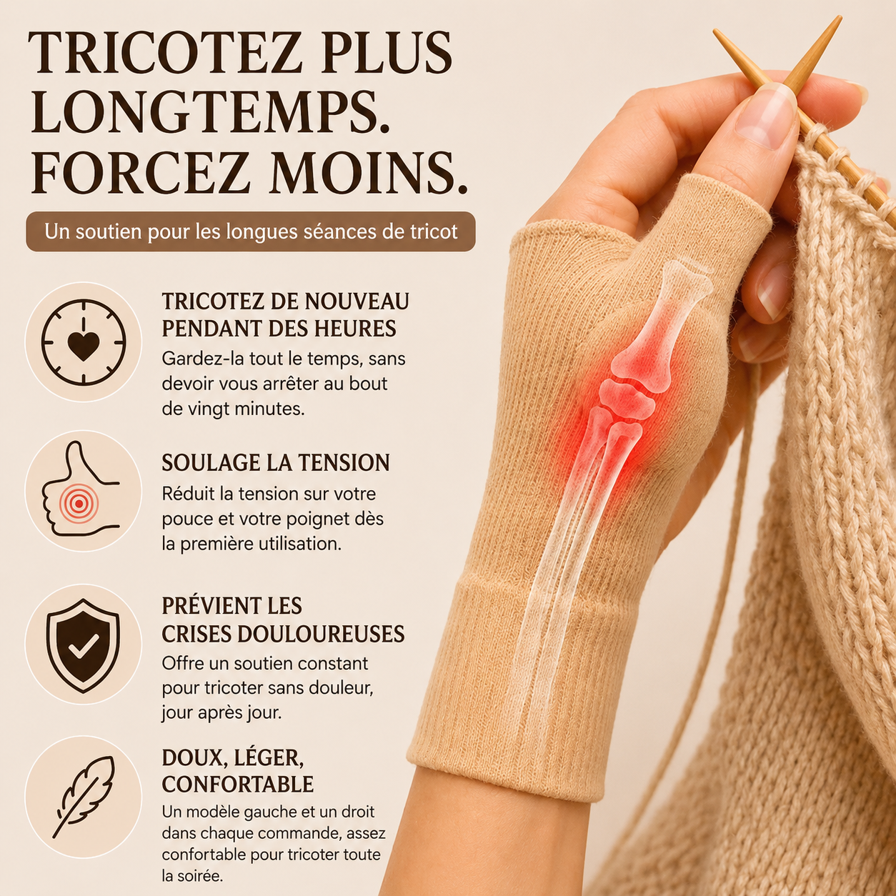 Knitter's Thumb Stabiliser