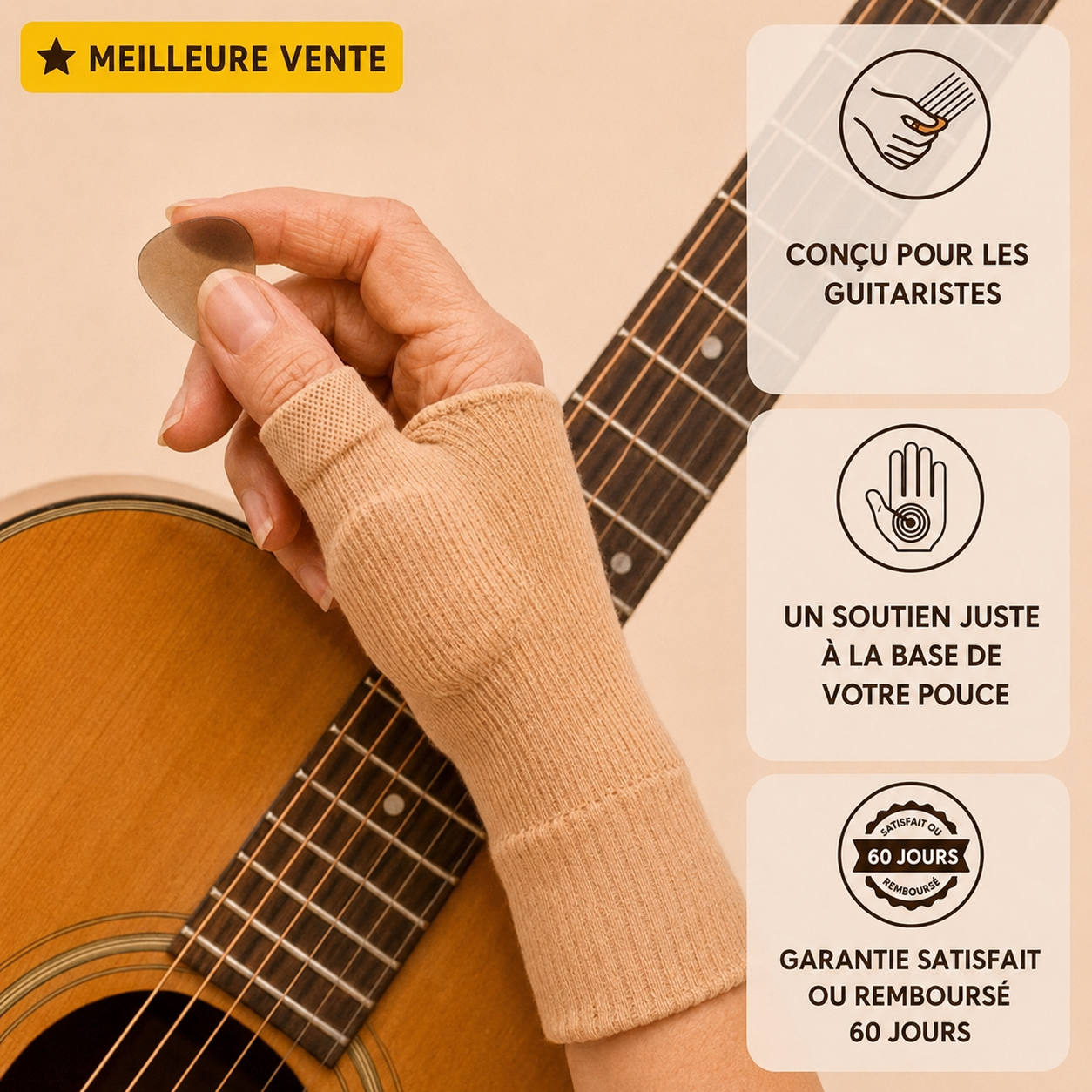 Guitarist's Thumb Stabiliser