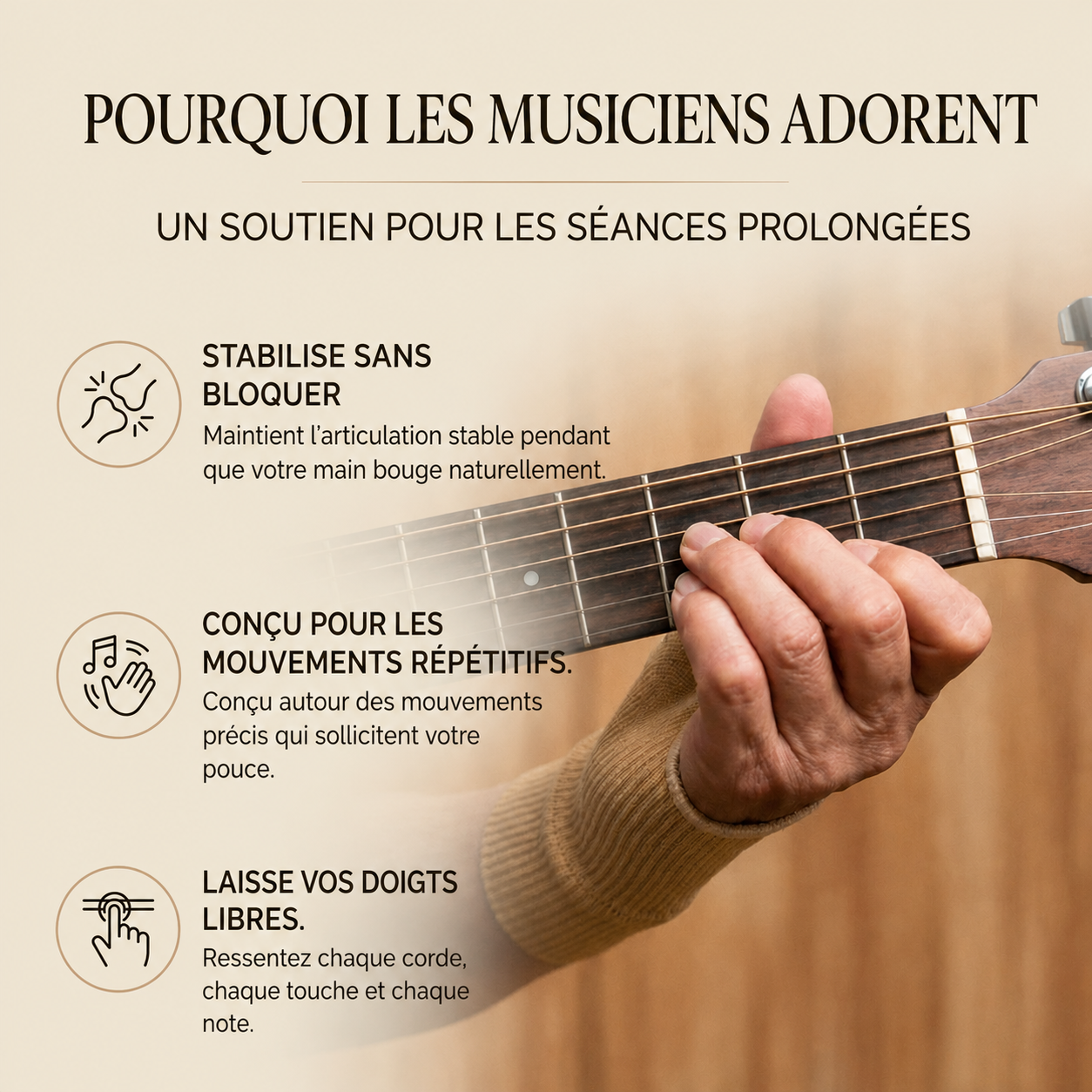 Guitarist's Thumb Stabiliser