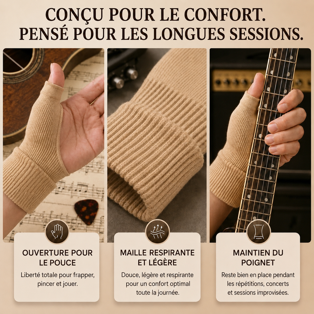 Guitarist's Thumb Stabiliser