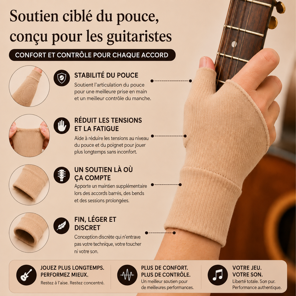 Guitarist's Thumb Stabiliser
