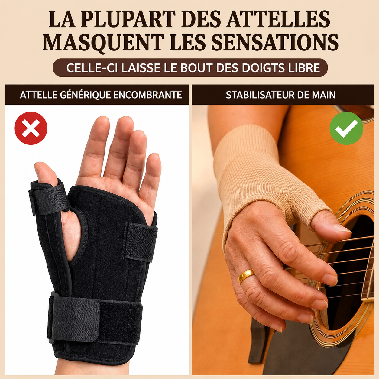 Guitarist's Thumb Stabiliser