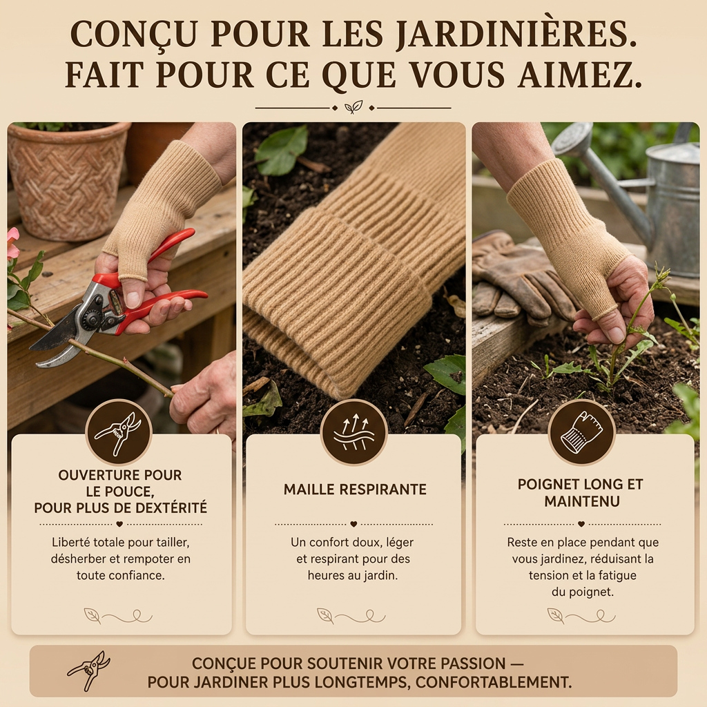 Attelle Pouce Souple - Jardinage