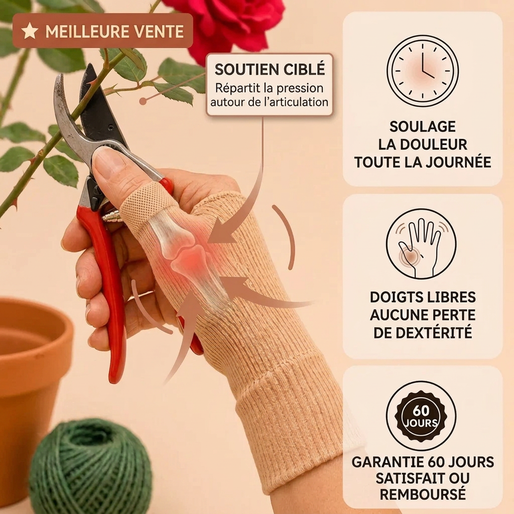 Attelle Pouce Souple - Jardinage